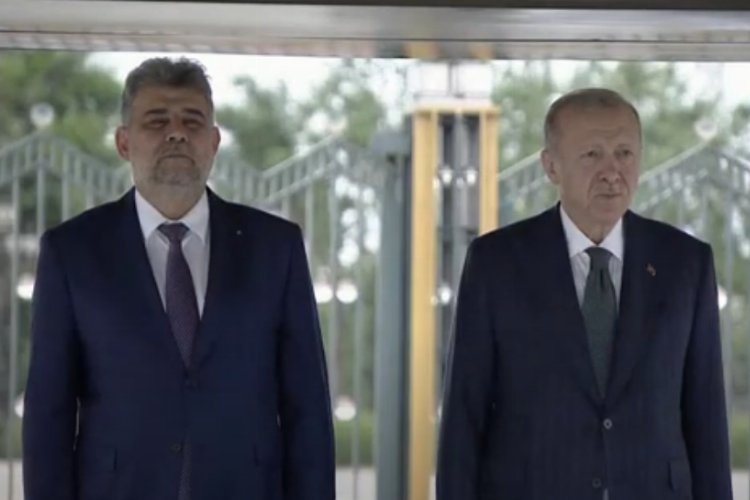 Romanya Başbakanı Ankara'da