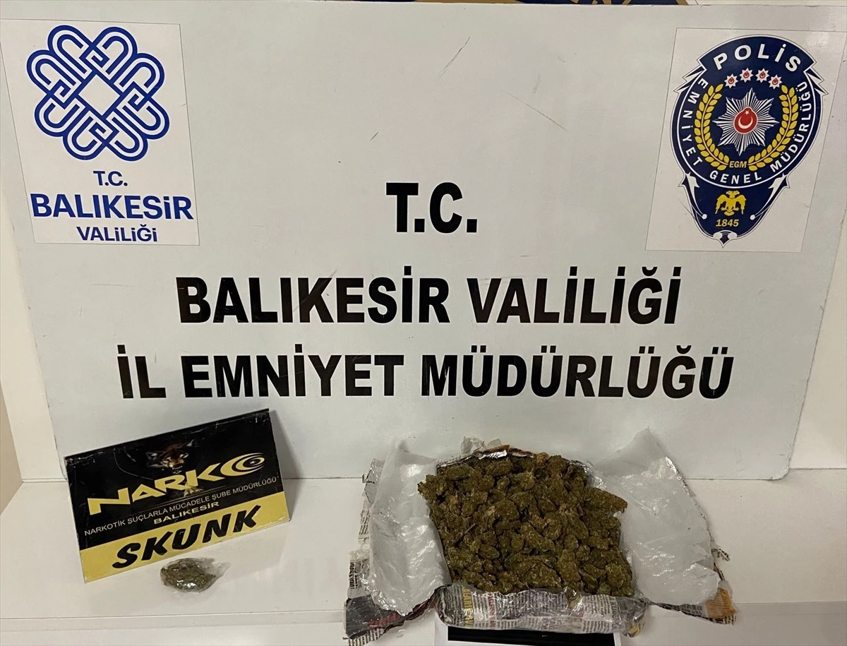 Balıkesir'de Uyuşturucu Operasyonu: 2 Zanlı Gözaltına Alındı