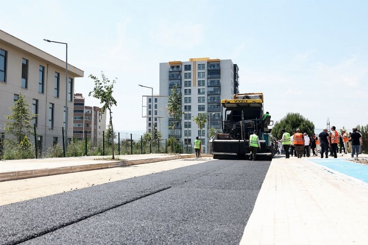 Bursa Nilüfer’de asfalt çalışmaları hızlandı