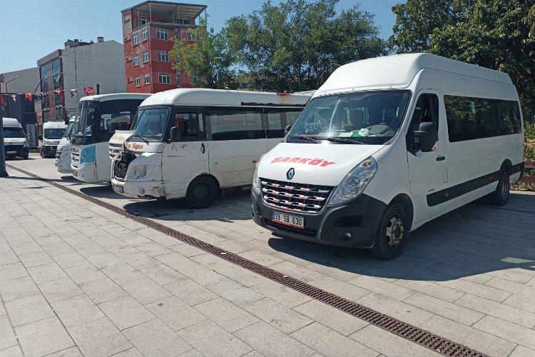 Edirne'de minibüsler eski köy garajına taşındı