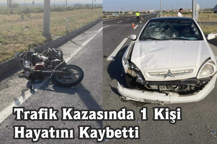 İpsala da trafik kazasında motosiket sürücüsü yaşamını kaybetti