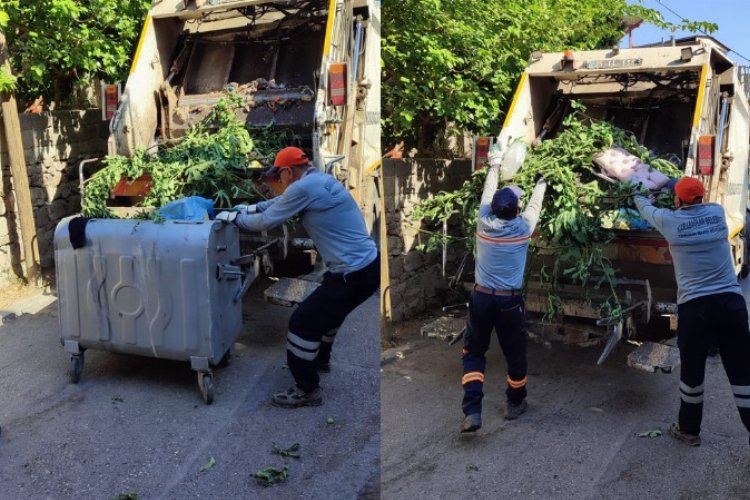İznik Karabağlar’da 3 bin 148 ton evsel atık toplandı