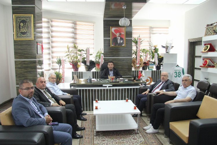 Kayseri Üniversitesi işbirliği ile yapılabilecek çalışmalar görüşüldü