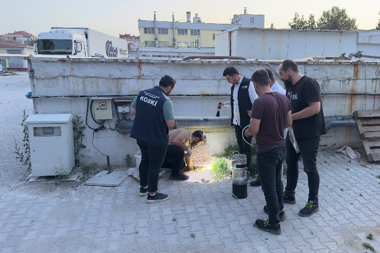 Konya'da işletmelere atık su ve koku denetimi