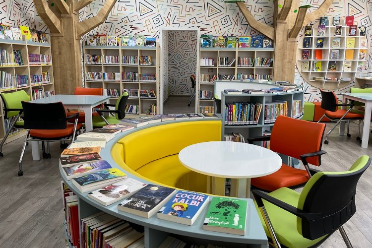 TSKB'den 7 farklı ilde 7 okul kütüphanesi